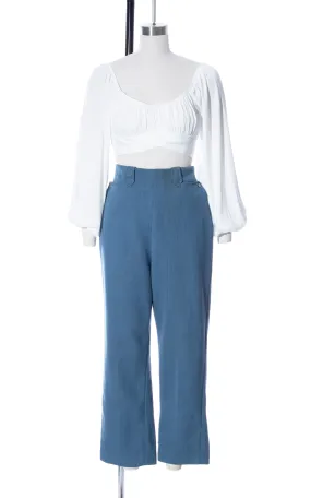 1970s H BAR C Wool Western Pants | small