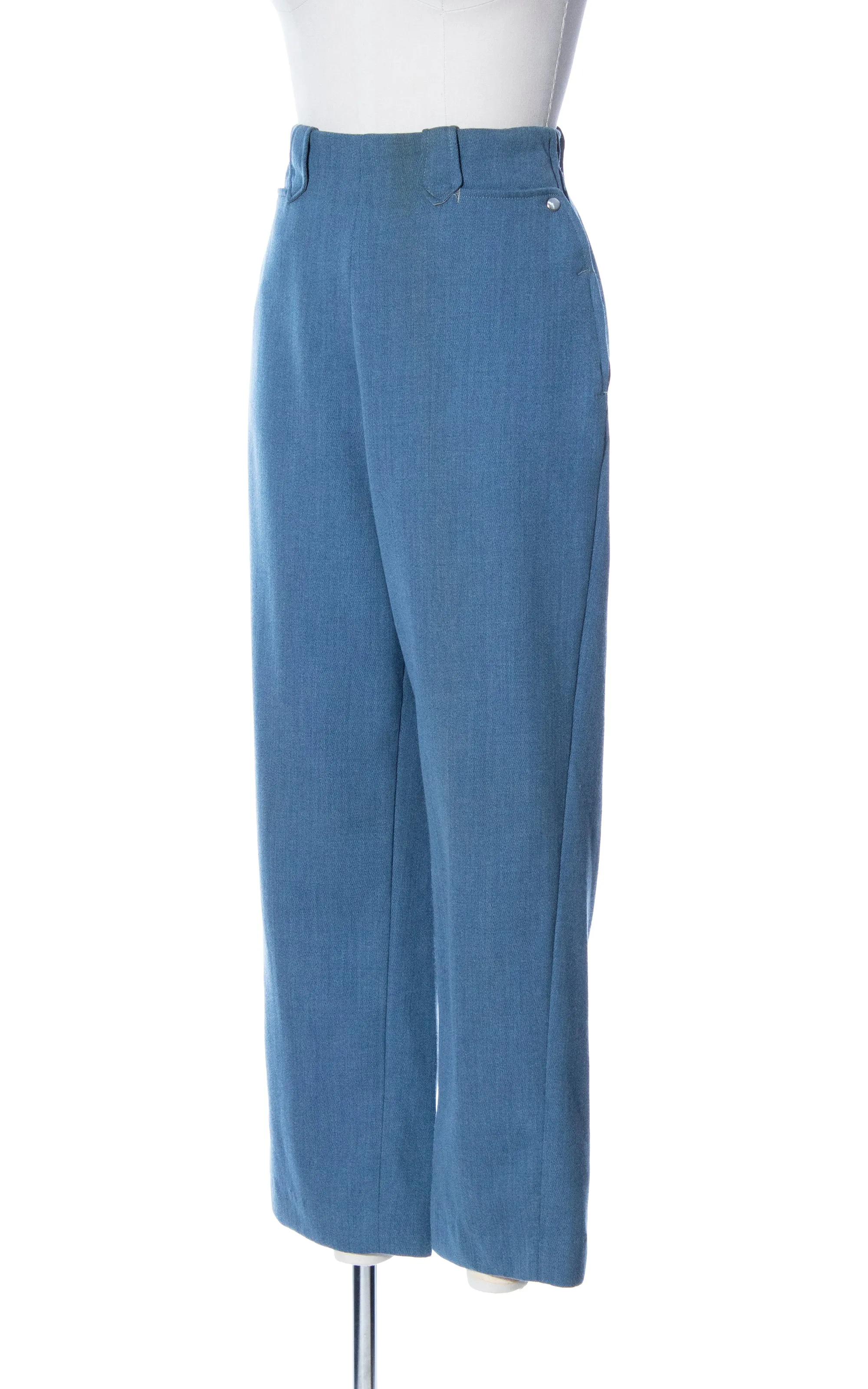 1970s H BAR C Wool Western Pants | small