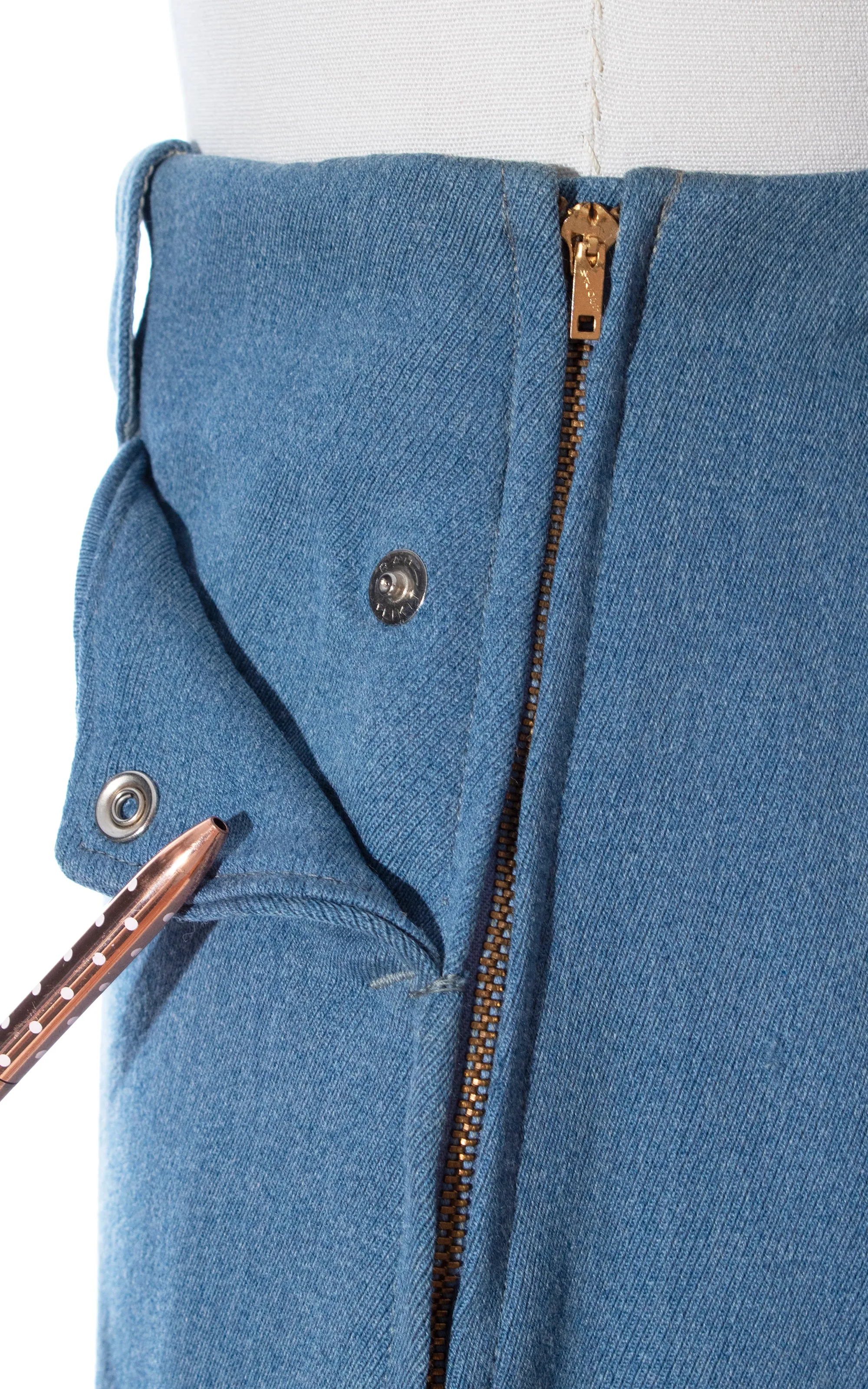1970s H BAR C Wool Western Pants | small