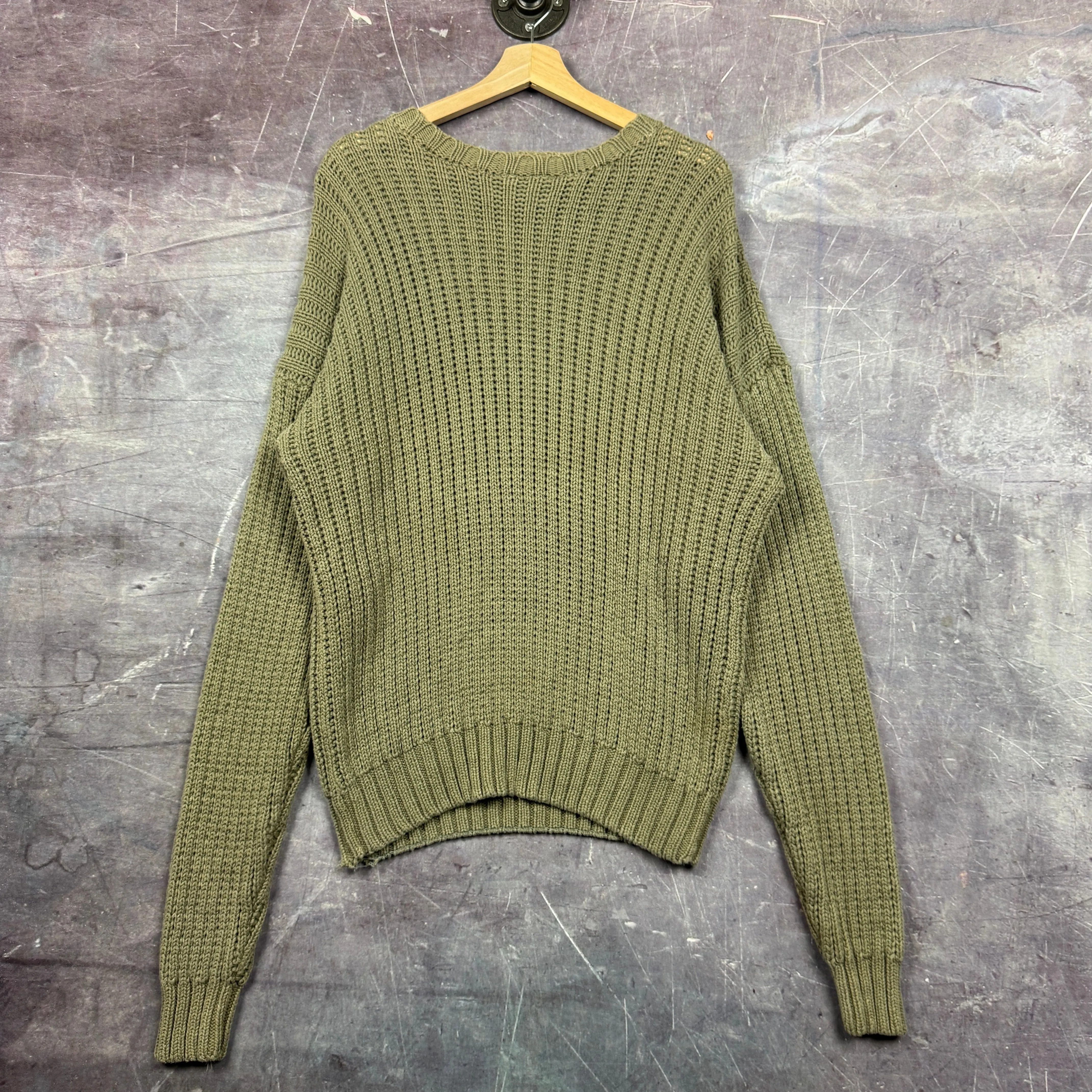 90s Tan Brown Gap Chunky Knit Sweater M 2026