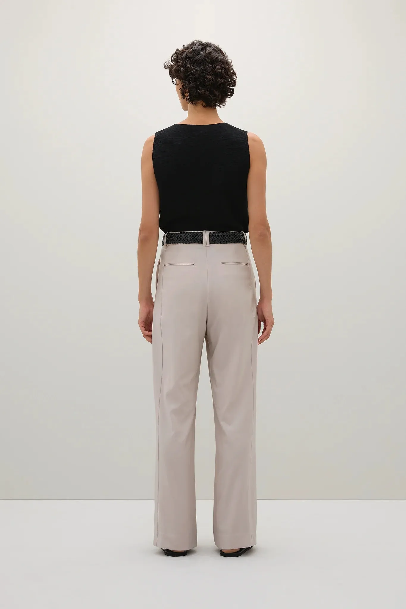 A Emery Goddard Pant in Oyster