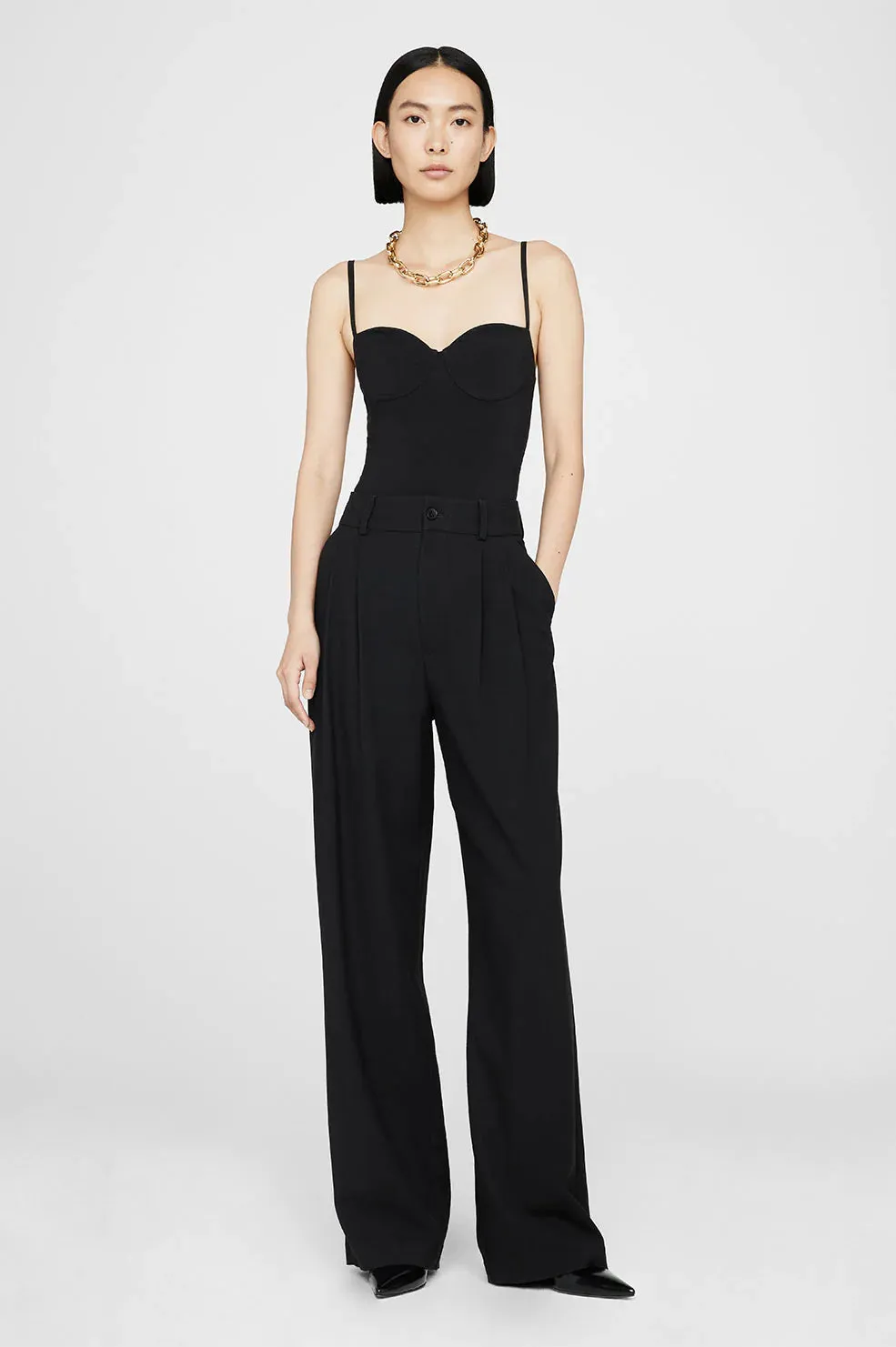 AB Carrie Pant - Black Twill