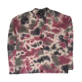 AMIRI Multicolored Tie Dye Cashmere Cardigan