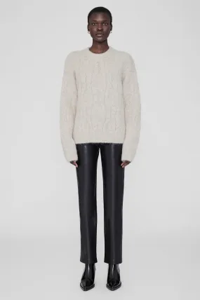 Anine Bing Marisol Sweater - Light Oat