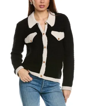 Anna Kay Venica Cashmere-Blend Cardigan
