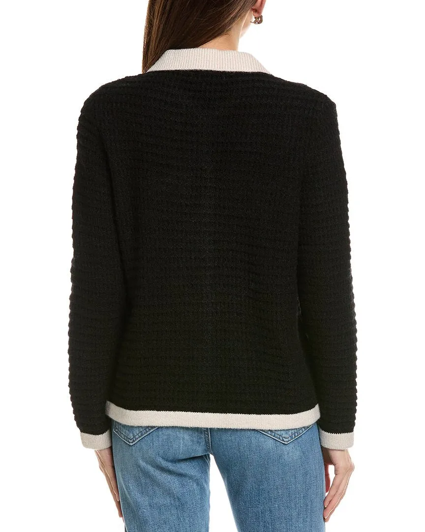 Anna Kay Venica Cashmere-Blend Cardigan