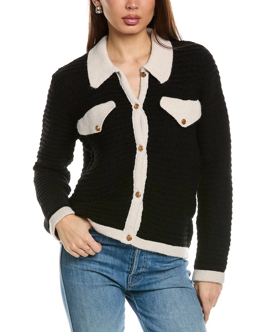 Anna Kay Venica Cashmere-Blend Cardigan