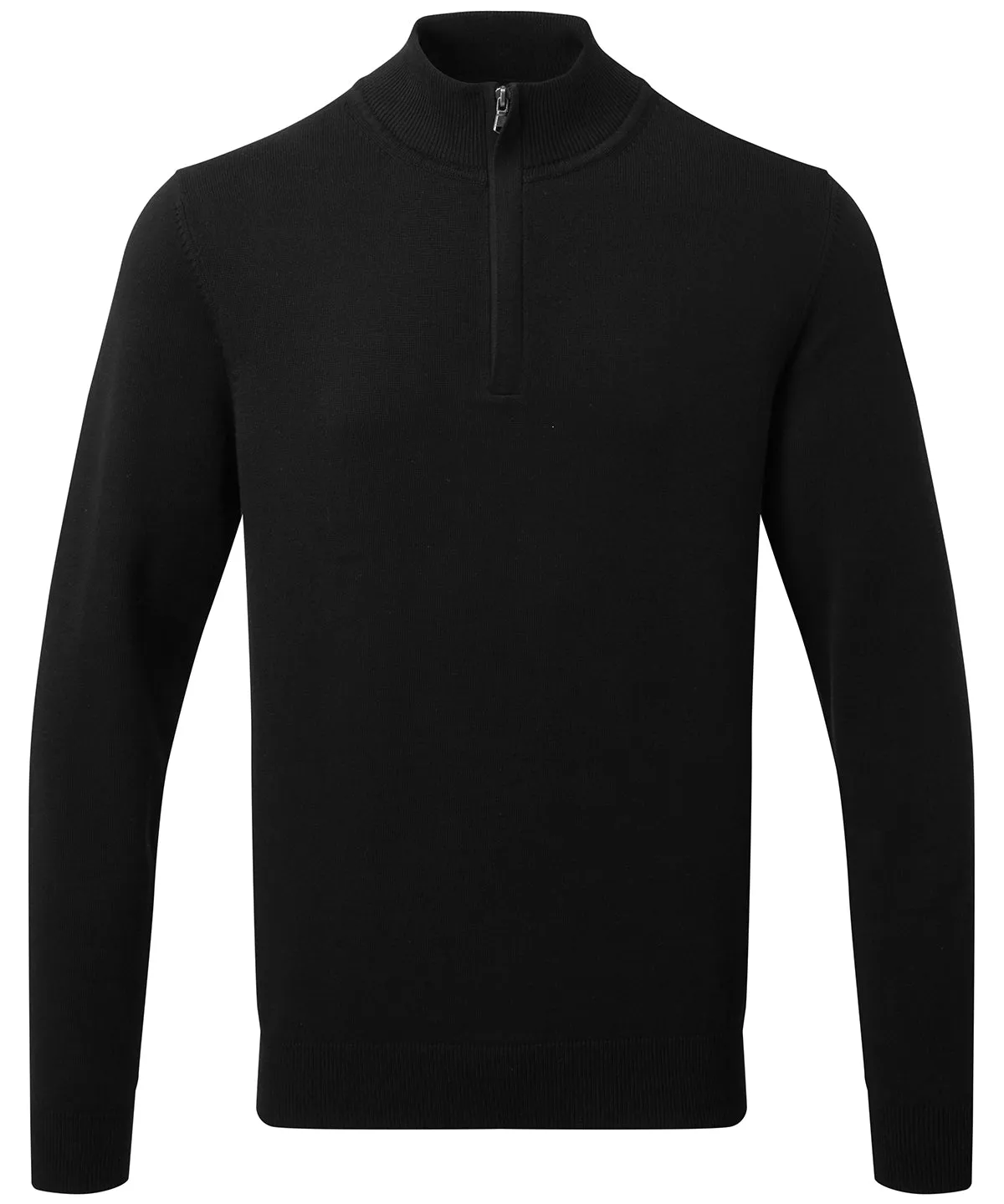 Asquith & Fox Men's Cotton Blend ¼ Zip Sweater