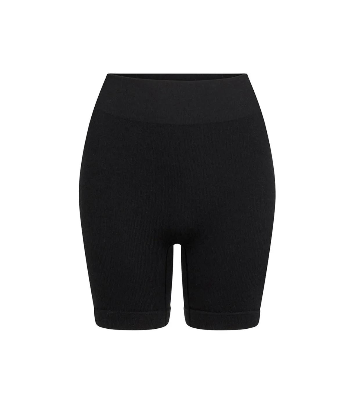 Balati Wool Biker Short in Black