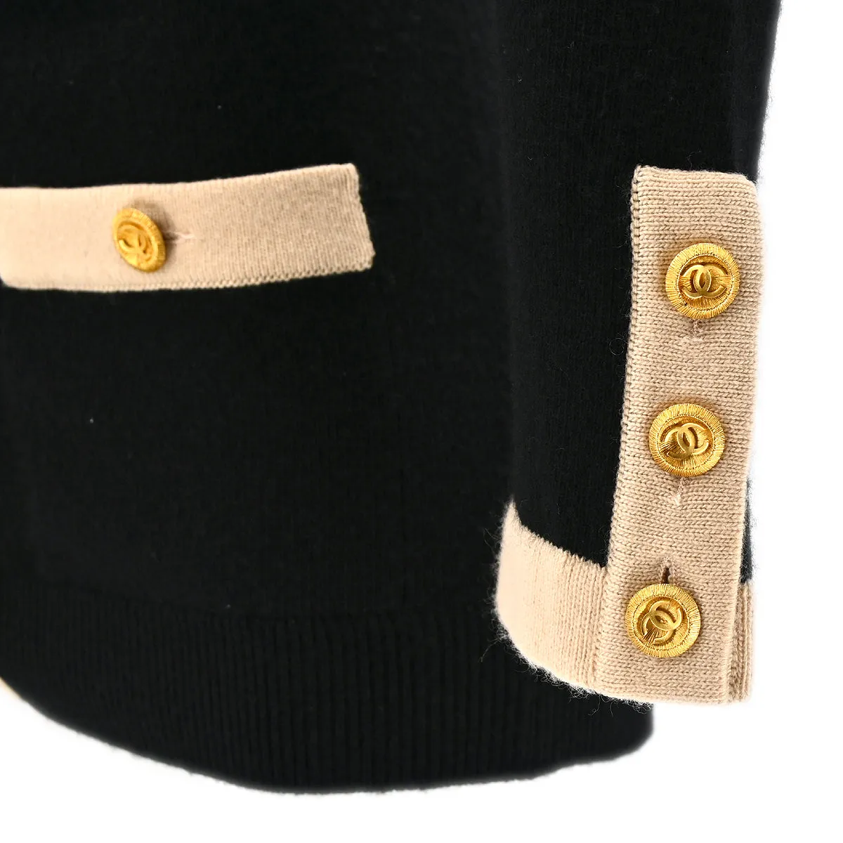 Chanel 1993 Cardigan Black #36