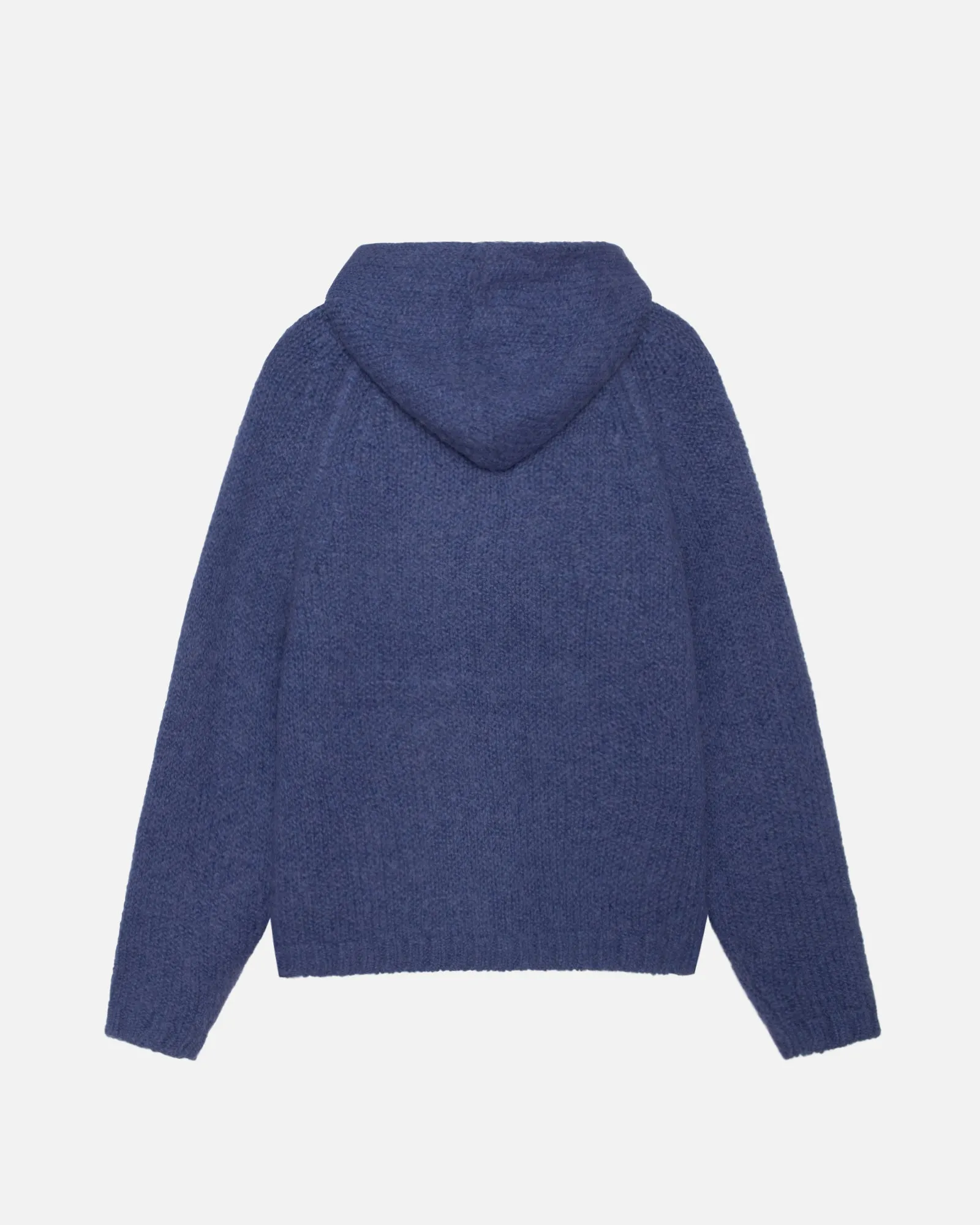 CHUNKY SWEATER ZIP HOOD
