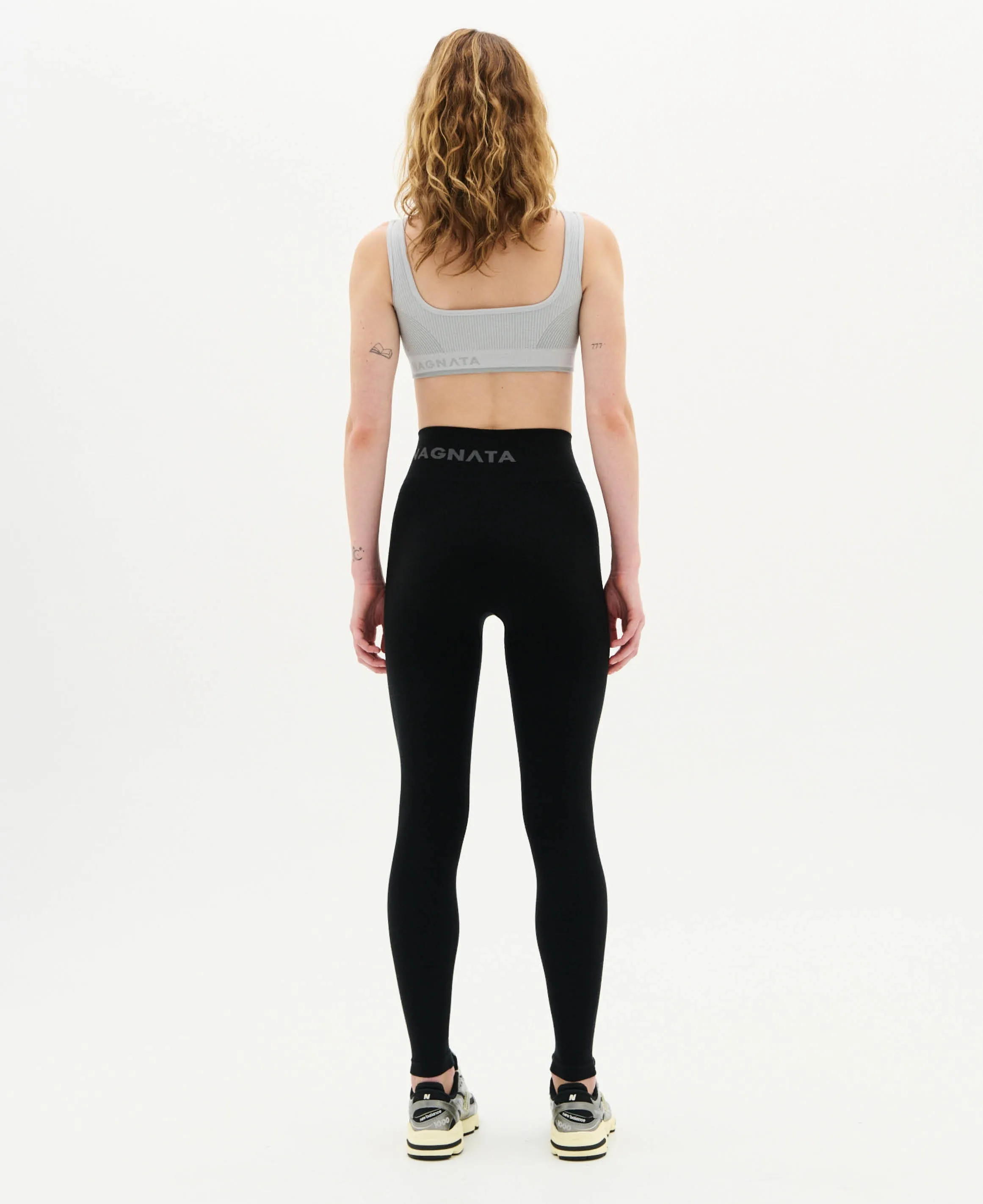 Demi Wool Legging in Black