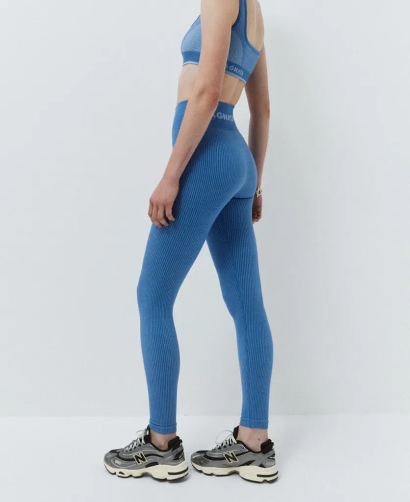 Demi Wool Legging in Ultramarine