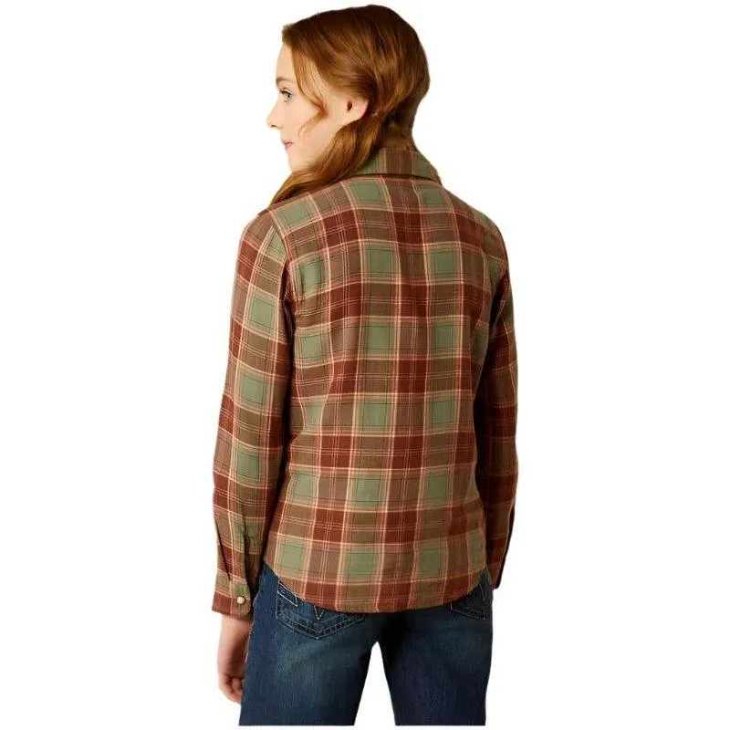 Girl's Ariat Ava Plaid Shirt 10054009