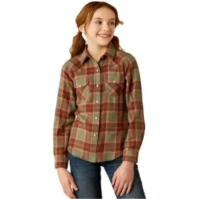 Girl's Ariat Ava Plaid Shirt 10054009
