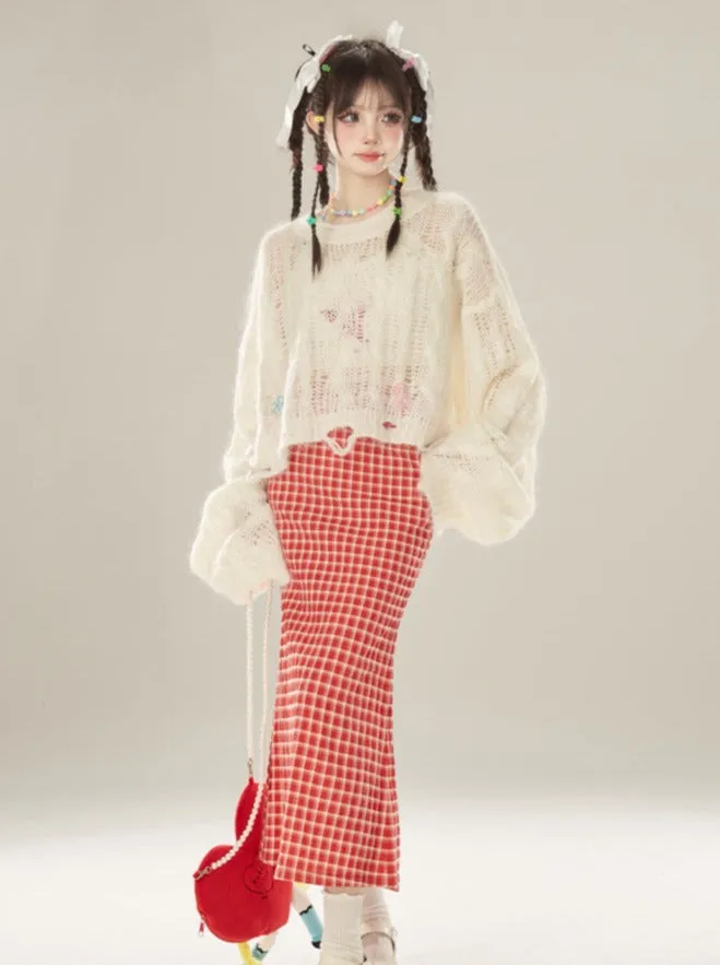 Knit Damaged Loose