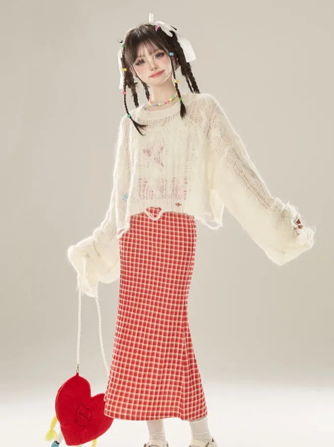 Knit Damaged Loose
