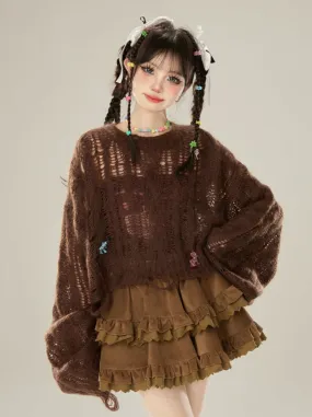 Knit Damaged Loose