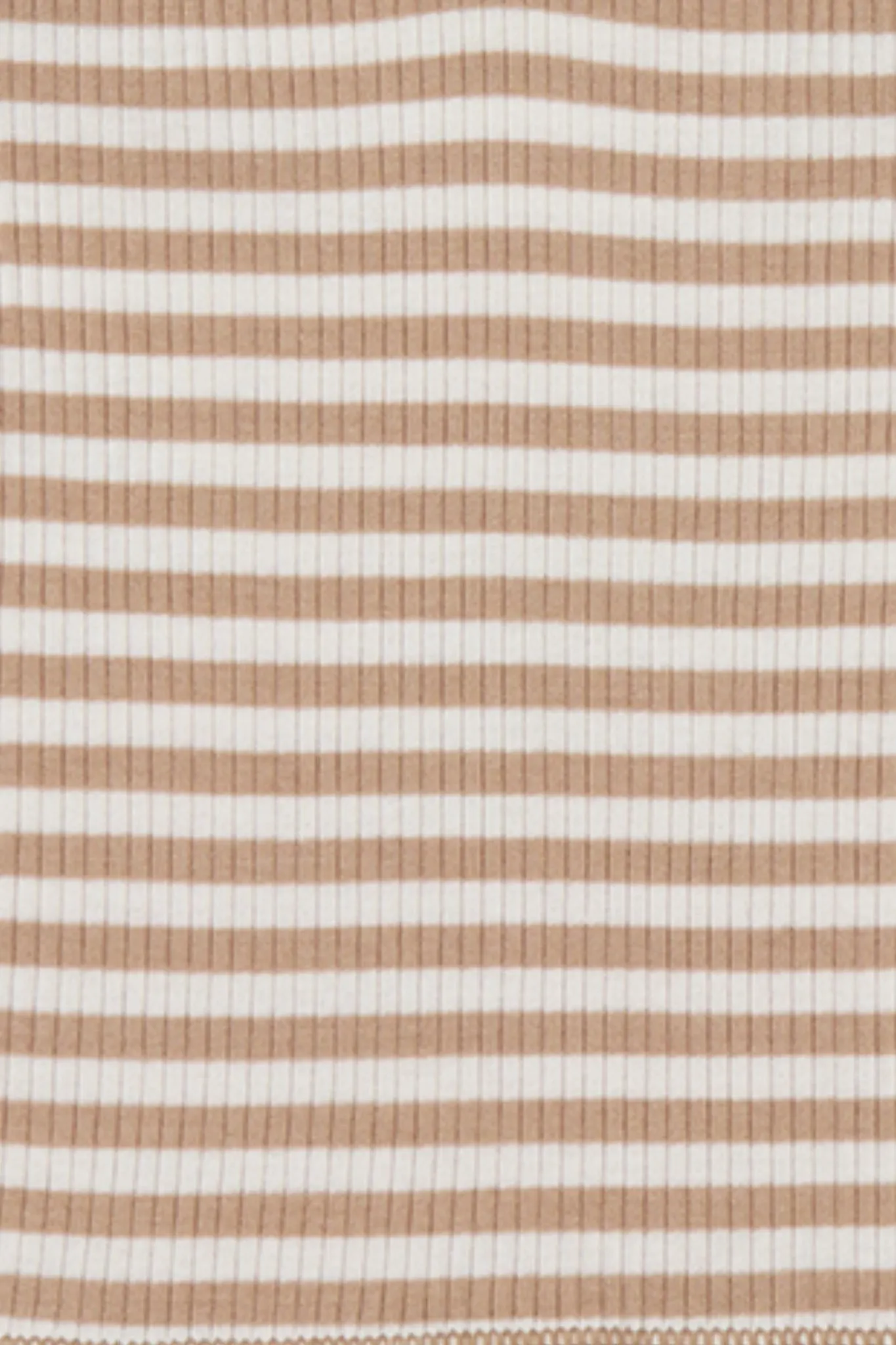 Organic Cotton Modal Long Sleeve Henley  - Narrow Stripe Baker/Cloud