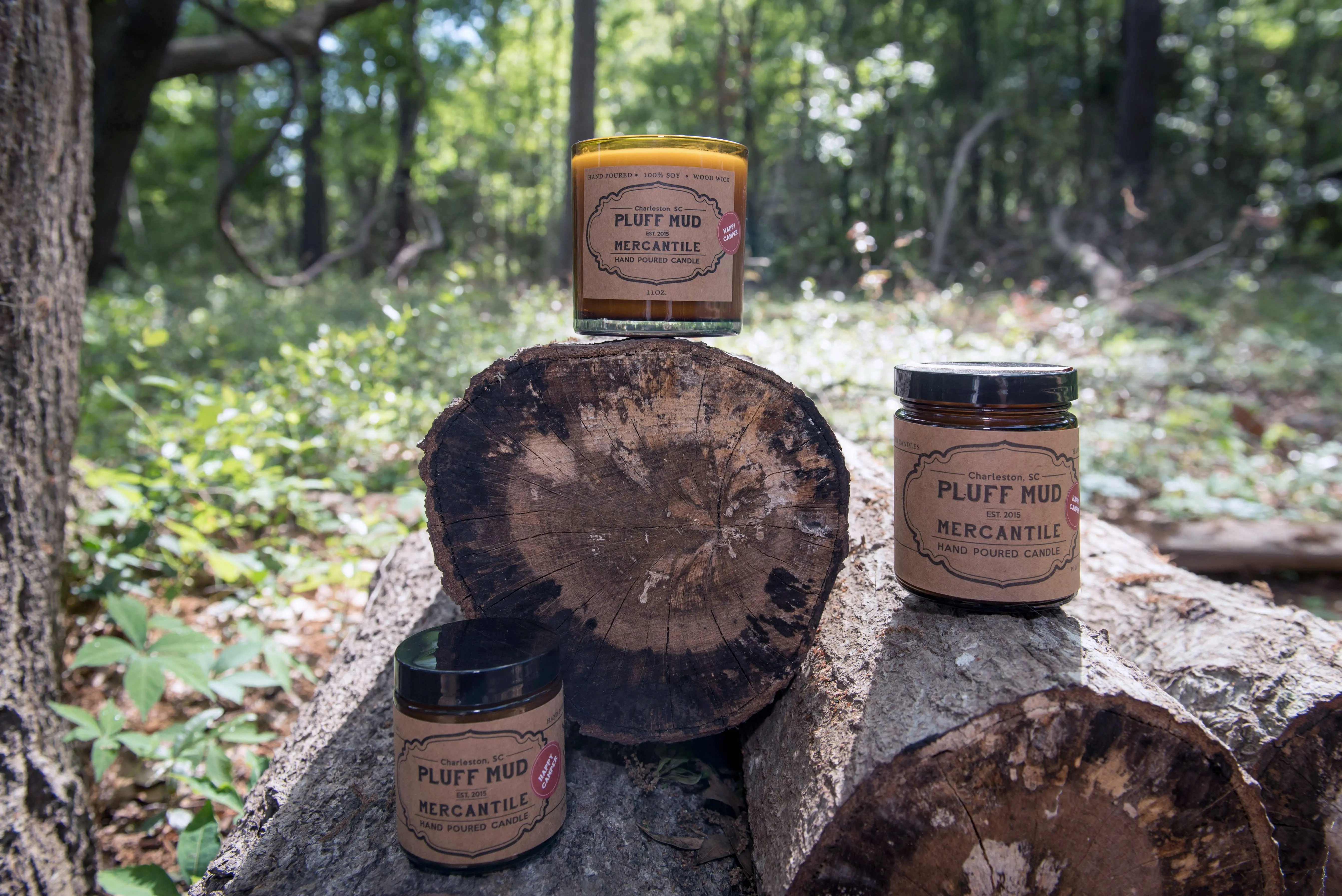 "Happy Camper" Hand Poured Soy Candle