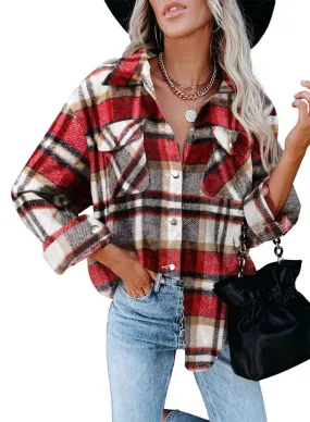 Red Plaid Shirt