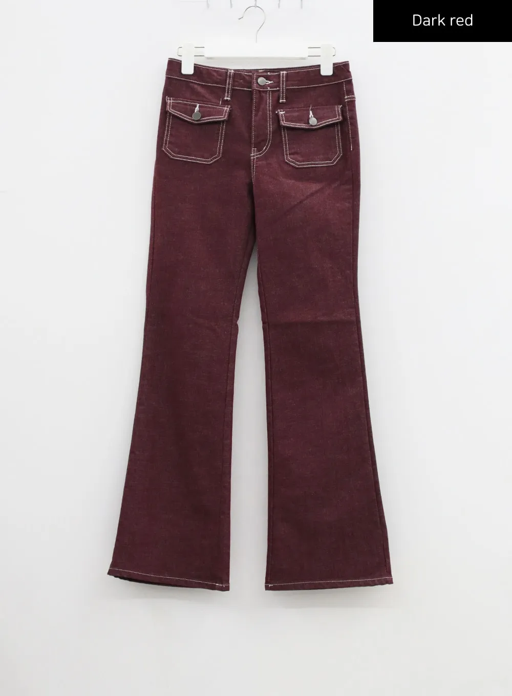 Twin Pocket Bootcut Pants CF328